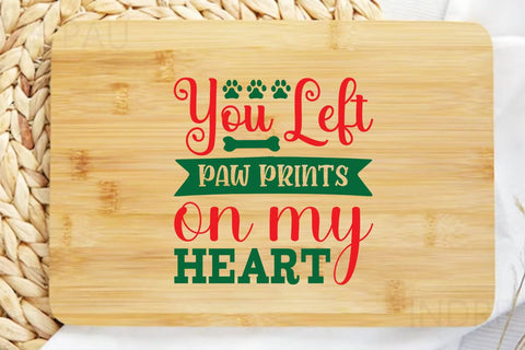 You Left Paw Prints On My Heart SVG Angelina750 