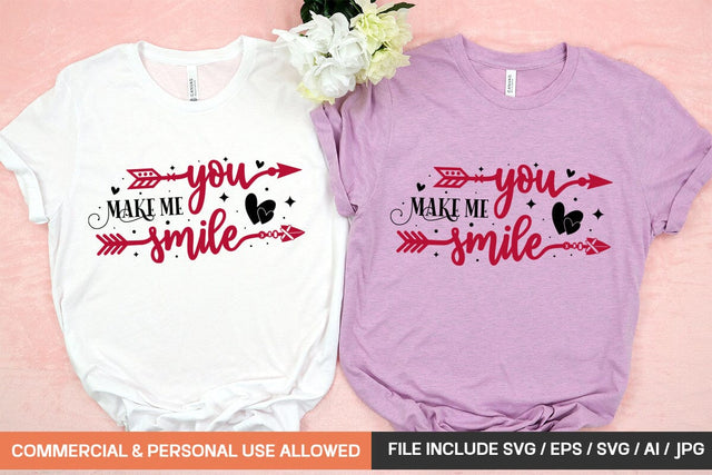 You Make Me Smile Svg Design SVG designmaster24 