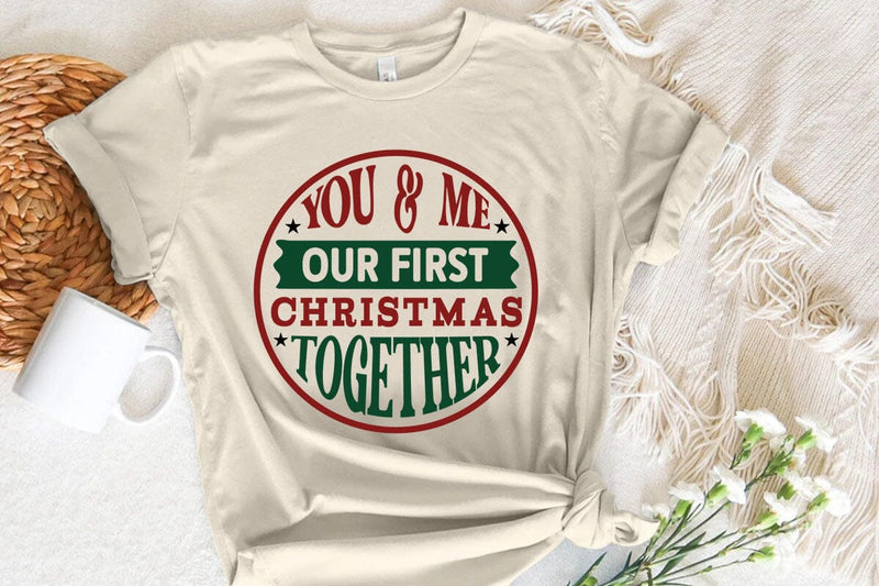 You & me our first christmas together SVG Angelina750 