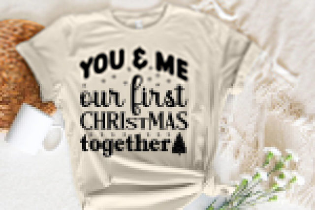 You & me our first christmas together SVG Angelina750 