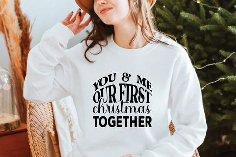 You & Me Our First Christmas Together SVG Angelina750 
