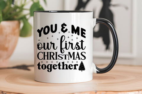 You & me our first christmas together SVG Angelina750 
