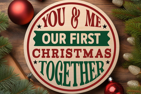 You & me our first christmas together SVG Angelina750 