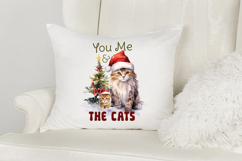 You Me & the Cats, Christmas Sublimation Sublimation CraftLabSVG 