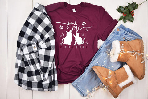 You Me & the Cats - Christmas SVG SVG CraftLabSVG 