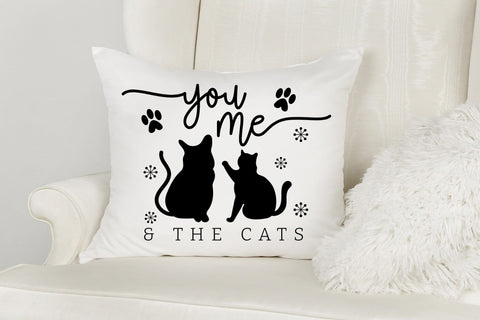 You Me & the Cats - Christmas SVG SVG CraftLabSVG 
