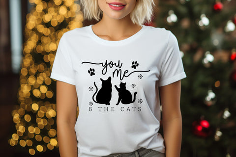You Me & the Cats - Christmas SVG SVG CraftLabSVG 
