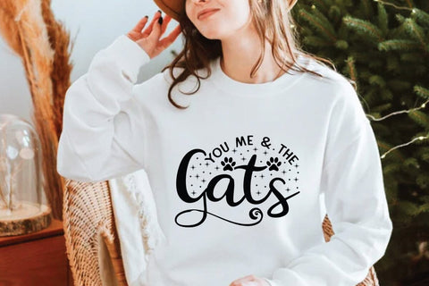 You Me & The Cats SVG Angelina750 