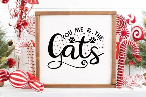 You Me & The Cats SVG Angelina750 