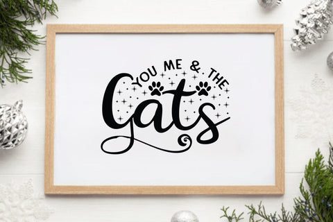 You Me & The Cats SVG Angelina750 