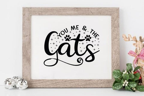 You Me & The Cats SVG Angelina750 