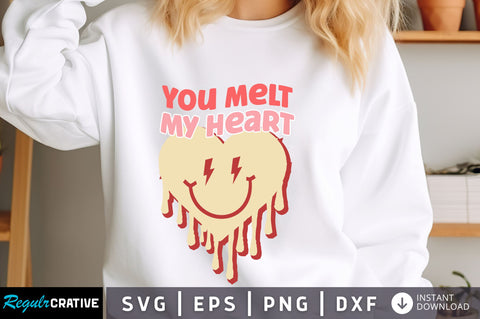 You melt my heart svg Design SVG Regulrcrative 