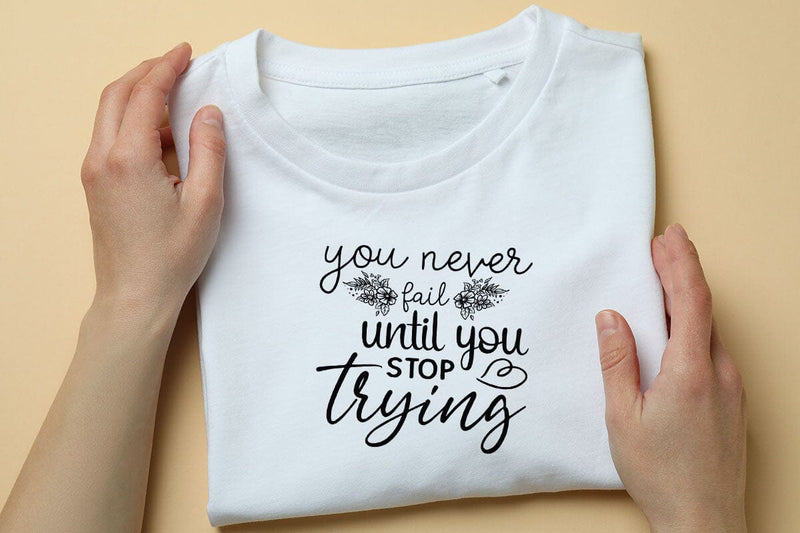 You never fail until you stop trying SVG Angelina750 