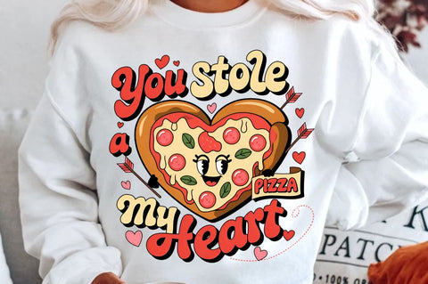 You stole a pizza my heart Sublimation T-Shirt Design Sublimation Regulrcrative 