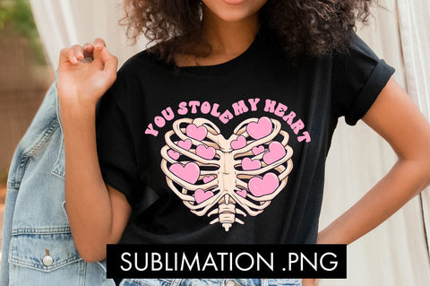 You Stole My Heart PNG Sublimation Sublimation Freeling Design House 