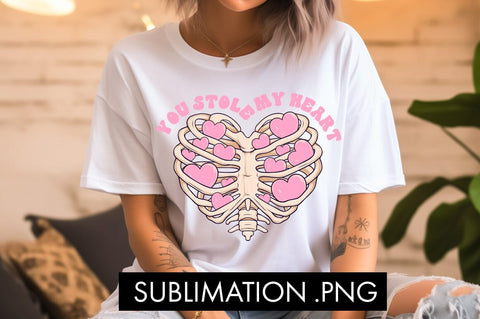 You Stole My Heart PNG Sublimation Sublimation Freeling Design House 