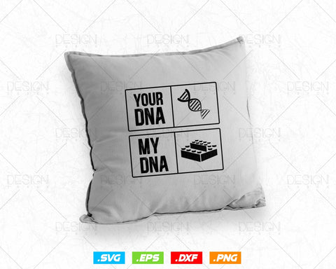 Your DNA Master Builder My DNA Engineer Construction Building Blocks Svg Png, Bricklayer svg, Mason svg, SVG Files for Cricut, Clipart SVG DesignDestine 