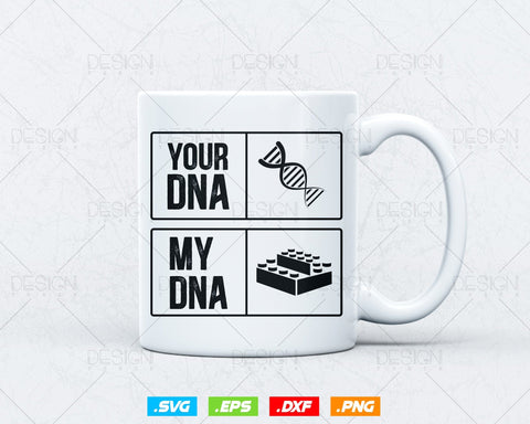 Your DNA Master Builder My DNA Engineer Construction Building Blocks Svg Png, Bricklayer svg, Mason svg, SVG Files for Cricut, Clipart SVG DesignDestine 