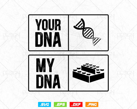 Your DNA Master Builder My DNA Engineer Construction Building Blocks Svg Png, Bricklayer svg, Mason svg, SVG Files for Cricut, Clipart SVG DesignDestine 