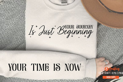 Your journey is just beginning Sleeve SVG Design SVG Designangry 