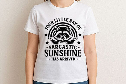Your Little Ray of Sarcastic Sunshine PNG SVG BillahCrafts 