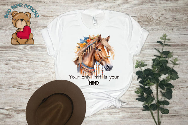 Your Only Limit Is Your Mind Sublimation Boo Bear Designz 