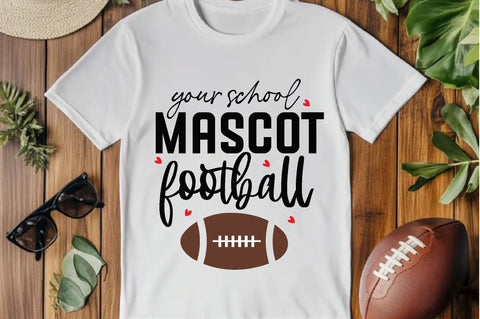 your school mascot Football- , Football SVG Bundle, Football Mom SVG, Sports Mom SVG, Football Saying svg, Football Family svg, Football quotes design, Football Mom, Football Papa, Football funny design, Love Football, Football Heart, SVG farhad farhad 