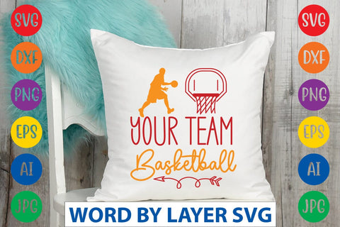 Your Team Basketball svg design SVG Rafiqul20606 