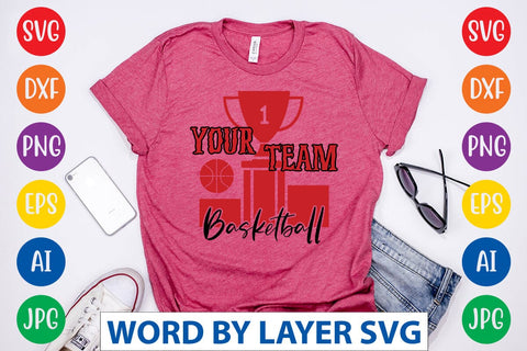 Your team Basketball SVG DESIGN SVG Rafiqul20606 