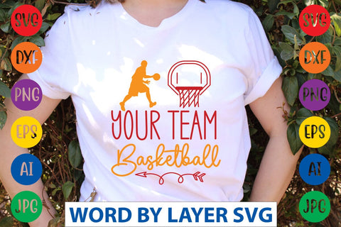 Your Team Basketball svg design SVG Rafiqul20606 