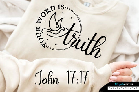 Your Word Is Truth SVG Design SVG Regulrcrative 