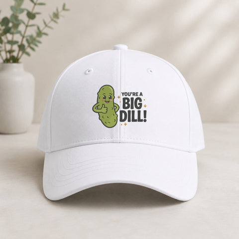 You’re a Big Dill Embroidery Design – Funny Pickle Machine Embroidery File, Cute Food Pun Design Embroidery/Applique DESIGNS PatternFeed8 
