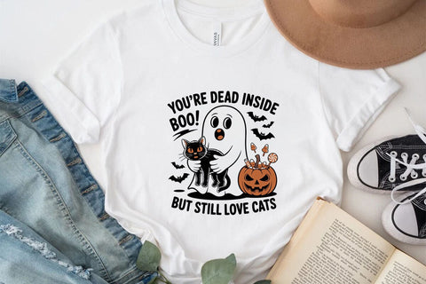 You're Dead Inside Boo! But Still Love Cats SVG Angelina750 