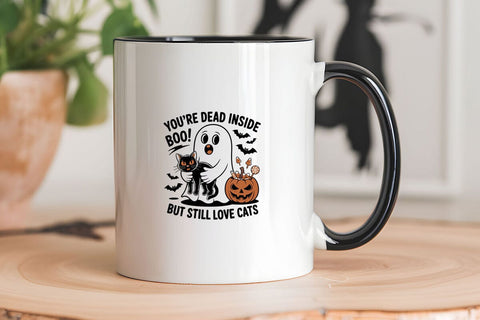 You're Dead Inside Boo! But Still Love Cats SVG Angelina750 