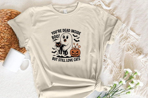 You're Dead Inside Boo! But Still Love Cats SVG Angelina750 