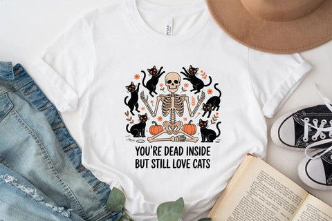 You're Dead Inside But Still Love Cats SVG Angelina750 