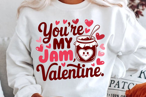 You’re my jam, Valentine Sublimation T-Shirt Design Sublimation Regulrcrative 