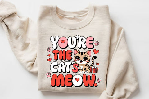 Youre the cats meow Sublimation Design Sublimation Regulrcrative 