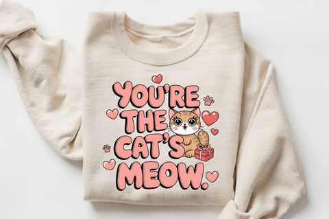 Youre the cats meow Sublimation Design Sublimation Regulrcrative 