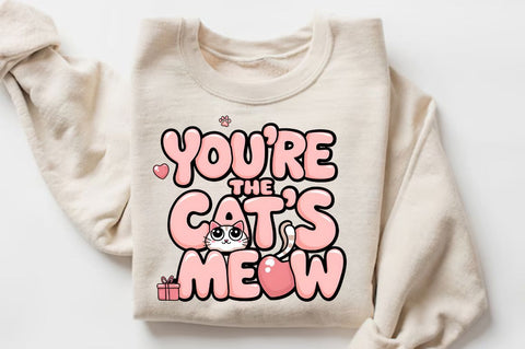 Youre the cats meow Sublimation Design Sublimation Regulrcrative 