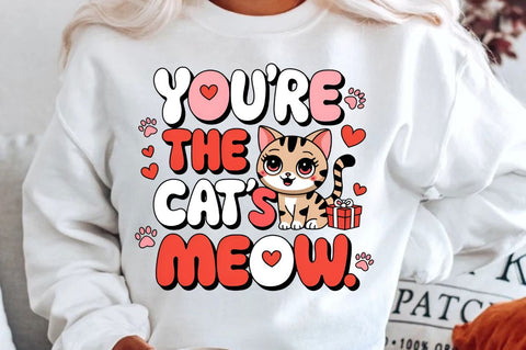 Youre the cats meow Sublimation Design Sublimation Regulrcrative 