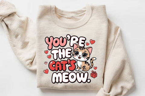 Youre the cats meow Sublimation Design Sublimation Regulrcrative 
