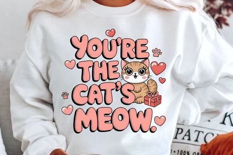Youre the cats meow Sublimation Design Sublimation Regulrcrative 