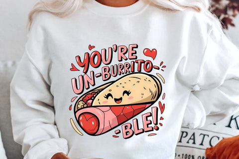 You’re un burrito ble Sublimation T-Shirt Sublimation Regulrcrative 