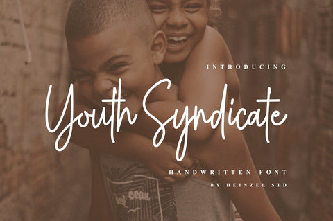Youth Syndicate Font Heinzel Studio 