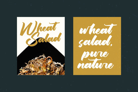 Yulinta Satin - Bold Calligraphy Font Font Letterena Studios 