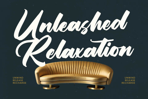 Yulinta Satin - Bold Calligraphy Font Font Letterena Studios 