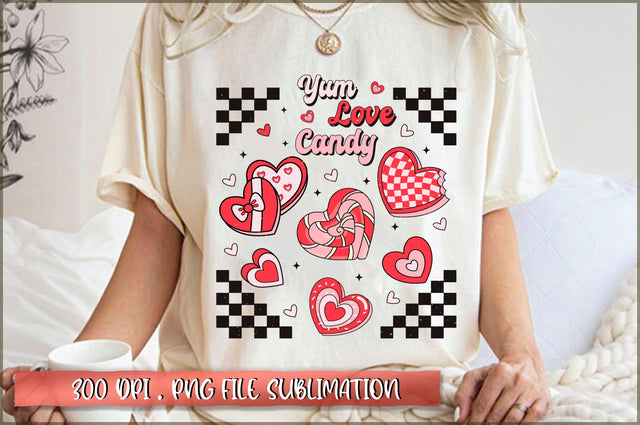 Yum love candy Sublimation SVG Shetara Begum 