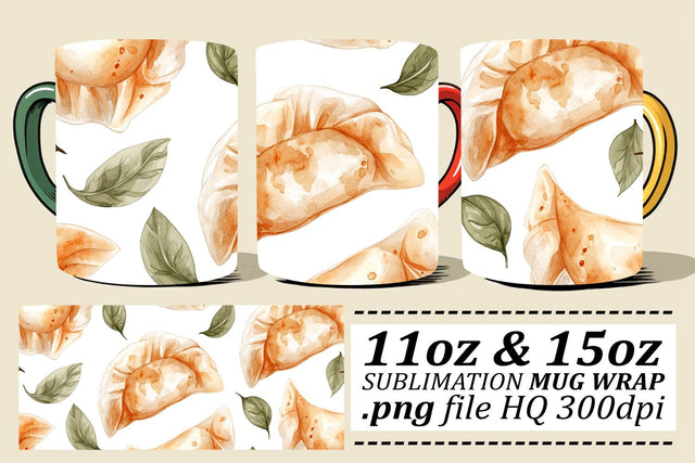 Yummy Watercolor Food Design Sublimation afrosvg 