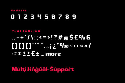 Zachian - Sport Racing Font Font twinletter 